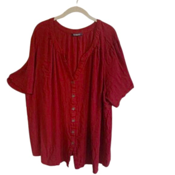 Roaman's Plus Size Women's Angelina Tunic 4x - Picture 1 of 7